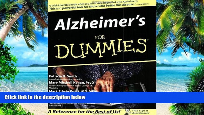 Big Deals  Alzheimer s For Dummies  Free Full Read Best Seller