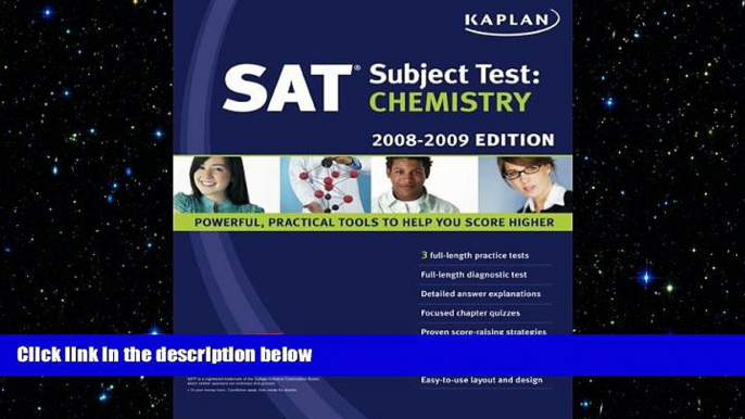 different   Kaplan SAT Subject Test: Chemistry, 2008-2009 Edition (Kaplan SAT Subject Tests: