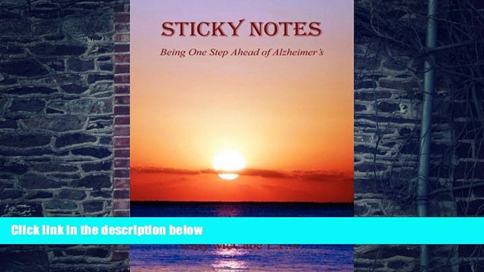 Big Deals  Sticky Notes - Being One Step Ahead of Alzheimer s  Best Seller Books Best Seller