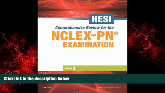 Popular Book HESI Comprehensive Review for the NCLEX-PNÂ®  Examination, 3e