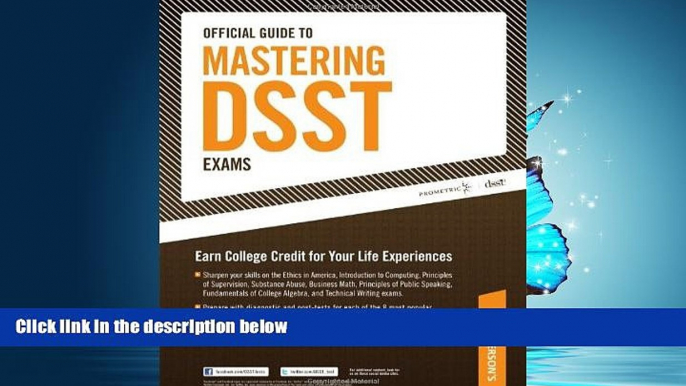 Enjoyed Read Official Guide to Mastering DSST Exams