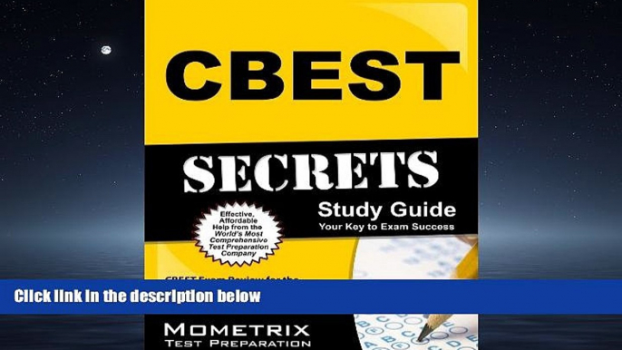 Online eBook CBEST Secrets Study Guide: CBEST Exam Review for the California Basic Educational