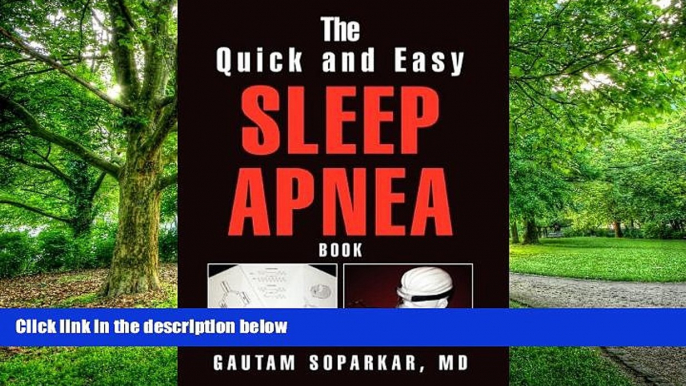 Big Deals  The Quick and Easy Sleep Apnea Book  Best Seller Books Most Wanted