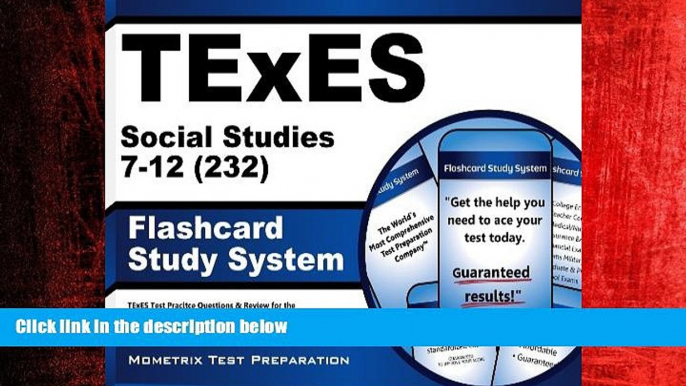 Choose Book TExES Social Studies 7-12 (232) Flashcard Study System: TExES Test Practice