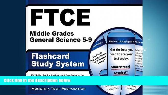 Popular Book FTCE Middle Grades General Science 5-9 Flashcard Study System: FTCE Test Practice