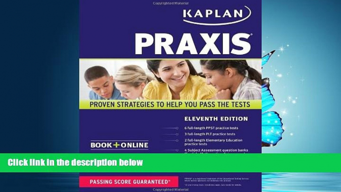 Choose Book PRAXIS: Book + Online (Kaplan Test Prep)