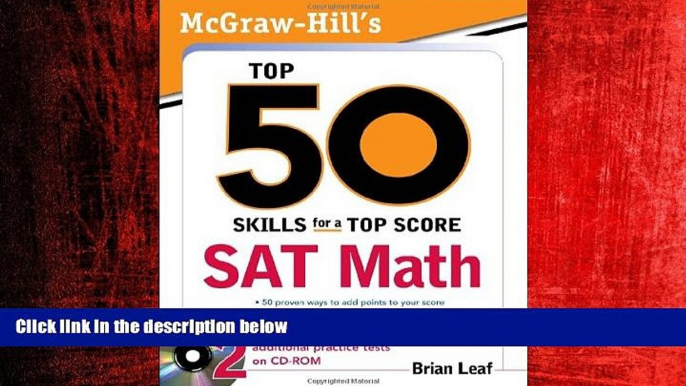 Online eBook McGraw-Hill s Top 50 Skills for a Top Score: SAT Math