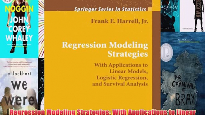 [PDF] Regression Modeling Strategies: With Applications to Linear Models Logistic Regression