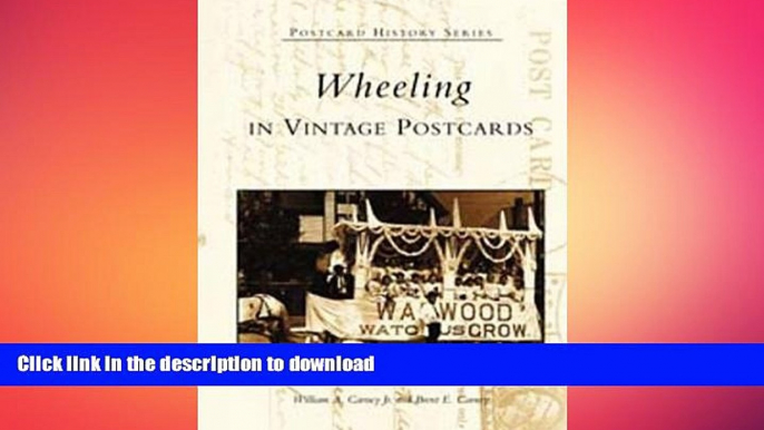 READ BOOK  Wheeling in Vintage Postcards   (WV)   (Postcard History Series)  GET PDF