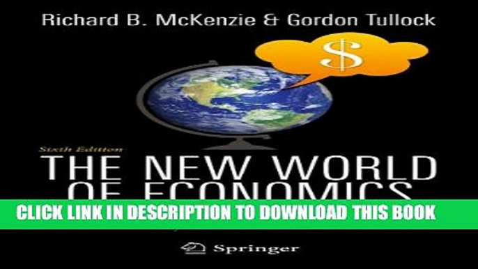 [PDF] The New World of Economics: A Remake of a Classic for New Generations of Economics Students