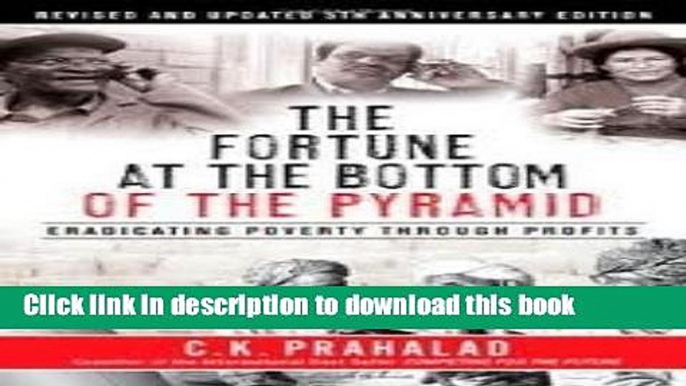 Read The Fortune at the Bottom of the Pyramid 1st (first) edition  Ebook Free