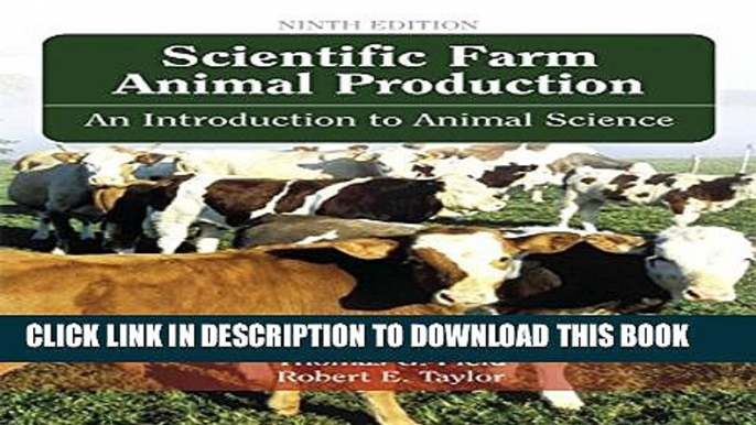 [PDF] Scientific Farm Animal Production (9th Edition) Popular Online