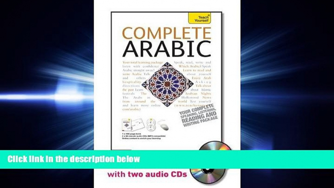 complete  Complete Arabic with Two Audio CDs: A Teach Yourself Guide (Teach Yourself Language)