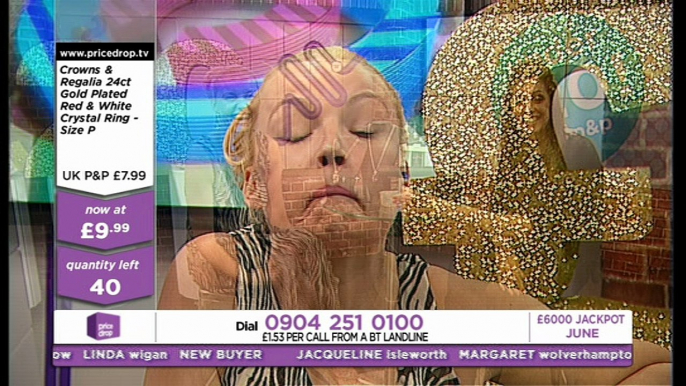 Lisa Brash & her Assistant on Pricedrop tv 8th June 2013 part 2