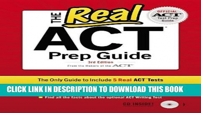 Collection Book The Real ACT (CD) 3rd Edition (Official Act Prep Guide)