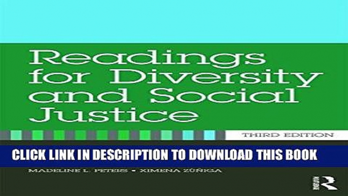 Collection Book Readings for Diversity and Social Justice