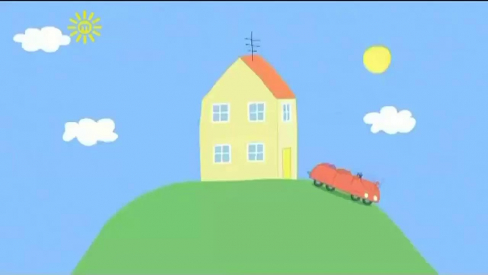 Peppa Pig English - Digging Up the Road  ❤️ Cartoon For Kids ❤️