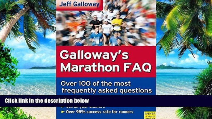 Big Deals  Galloway s Marathon FAQ: Over 100 of the Most Frequently Asked Questions  Best Seller