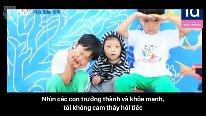 Con khóc thét vì không nhận ra mẹ sau phẫu thuật thẩm mỹ