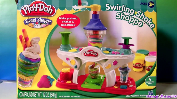 Play Doh Swirling Shake Shoppe Make Play Dough Shakes Smoothies Ice-Cream Desserts Sweet Shoppe