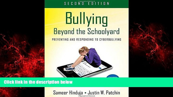 Online eBook Bullying Beyond the Schoolyard: Preventing and Responding to Cyberbullying