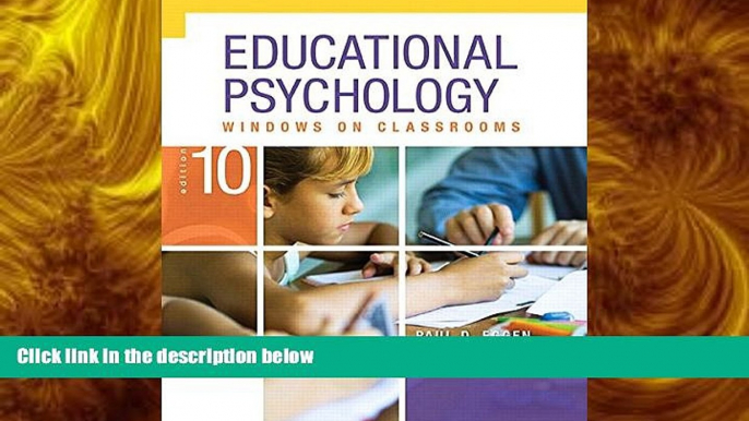 there is  Educational Psychology: Windows on Classrooms, Enhanced Pearson eText with Loose-Leaf