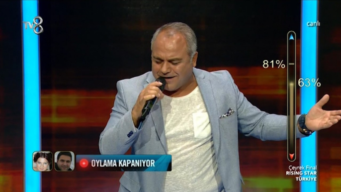 Mehmet Elitaş 'Fesupanallah' Çeyrek Final - Rising Star Türkiye 7 Eylül 2016