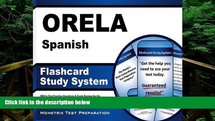 behold  ORELA Spanish Flashcard Study System: ORELA Test Practice Questions   Exam Review for the