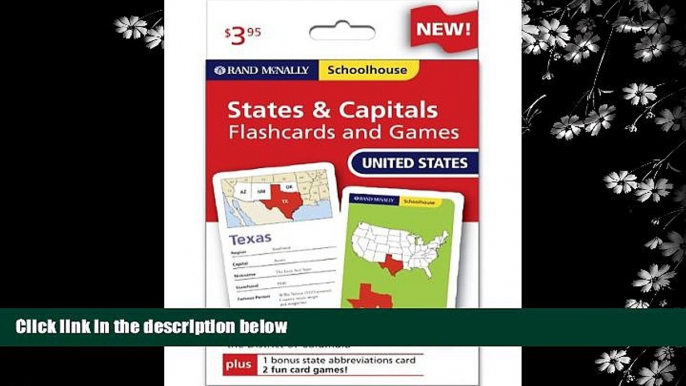 behold  Rand Mcnally Schoolhouse U.s. States   Capitals Flashcards And Games