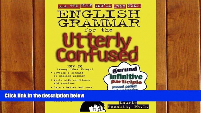book online English Grammar for the Utterly Confused