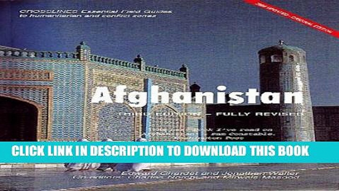 [New] Crosslines Essential Field Guide to Afghanistan (Crosslines Essential Field Guides to