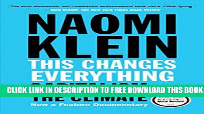 Collection Book This Changes Everything: Capitalism vs. The Climate