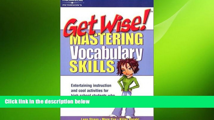 book online Get Wise! Mastering Vocabulary Skills 1E