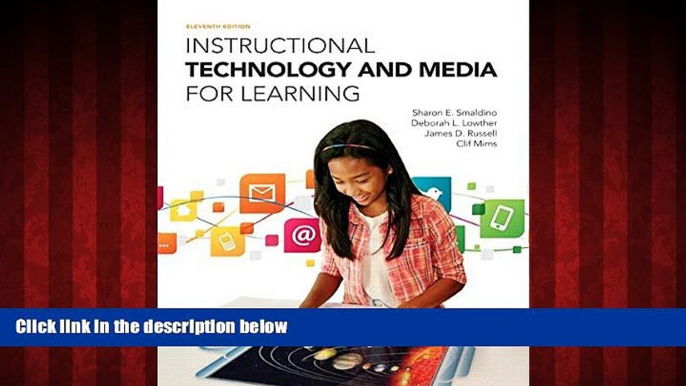 Online eBook Instructional Technology and Media for Learning, Enhanced Pearson eText -- Access