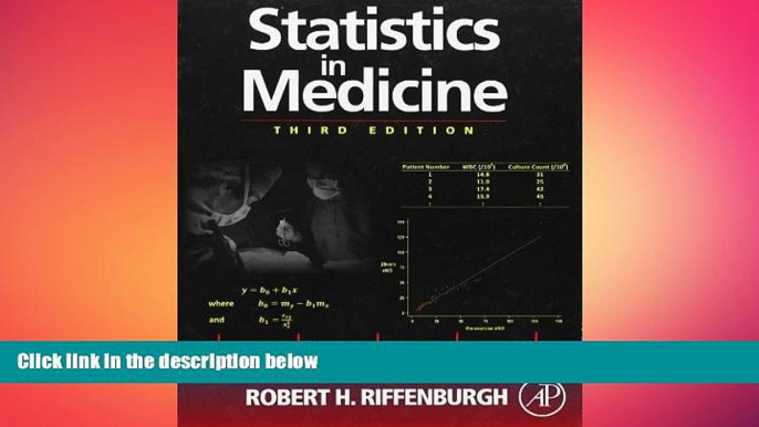 there is  Statistics in Medicine, Third Edition