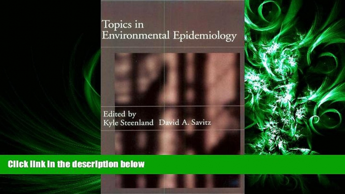 behold  Topics in Environmental Epidemiology