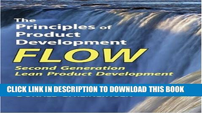 [PDF] The Principles of Product Development Flow: Second Generation Lean Product Development Full