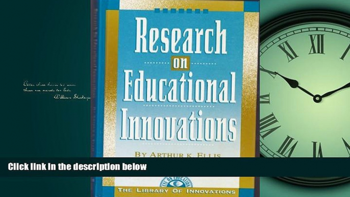 Online eBook Research on Educational Innovations (Library of Innovations Series)