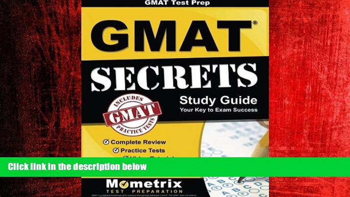 Big Deals  GMATÂ Test Prep:Â GMATÂ Secrets Study Guide: Complete Review, Practice Tests, Video