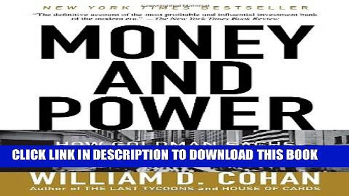 [PDF] Money and Power: How Goldman Sachs Came to Rule the World Popular Online