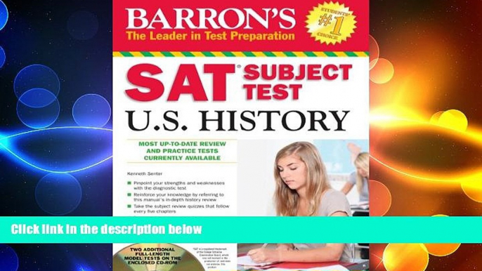 READ book  Barron s SAT Subject Test in U.S. History with CD-ROM (Barron s SAT Subject Test U.S.