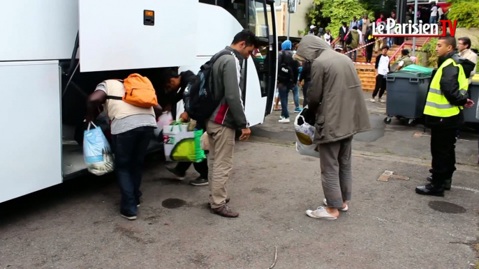 150 migrants, évacués de Paris, trouvent refuge dans le Val-d'Oise