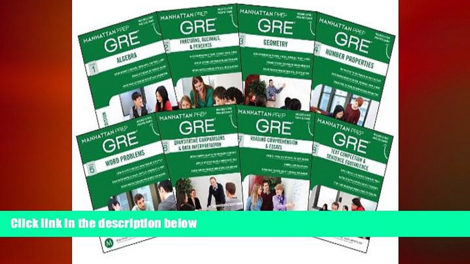 behold  Manhattan Prep GRE Set of 8 Strategy Guides (Manhattan Prep GRE Strategy Guides)