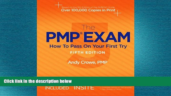 complete  The PMP Exam: How to Pass on Your First Try, Fifth Edition