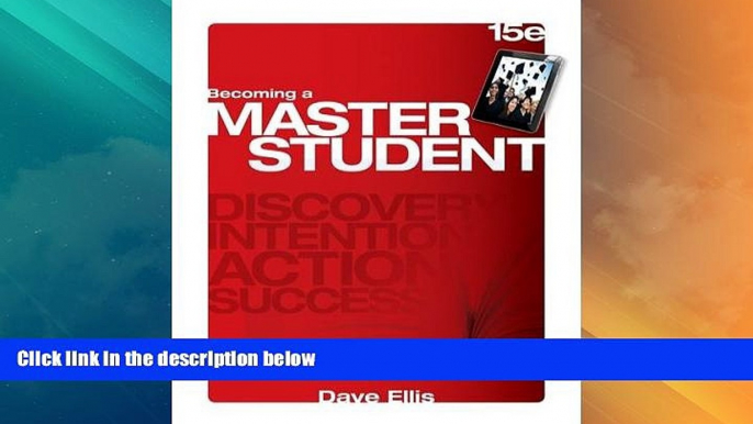 Big Deals  Becoming a Master Student (Textbook-specific CSFI)  Best Seller Books Best Seller