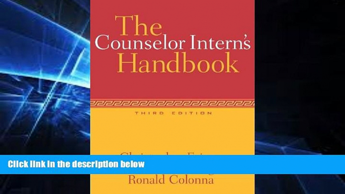 Big Deals  The Counselor Intern s Handbook (Practicum / Internship)  Best Seller Books Most Wanted