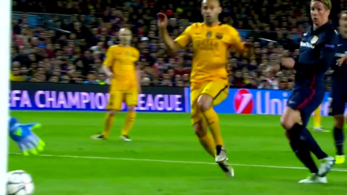 FC Barcelona vs Atletico Madrid 2-1 Highlights (UCL) 2015-16