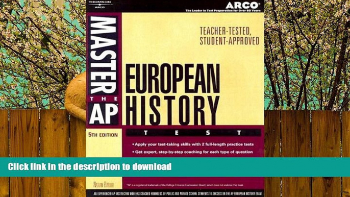 FAVORITE BOOK  Master AP European History, 5th ed (Master the Ap European History Test, 5th ed)