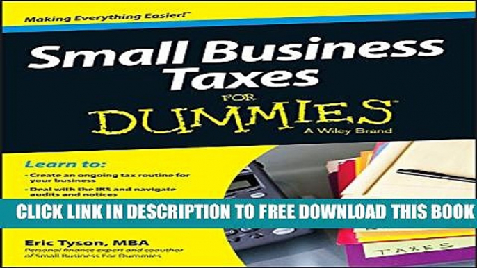 Collection Book Small Business Taxes For Dummies