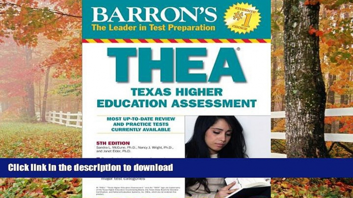 READ  Barron s THEA: The Texas Higher Education Assessment (Barron s THEA (Texas Academic Skills